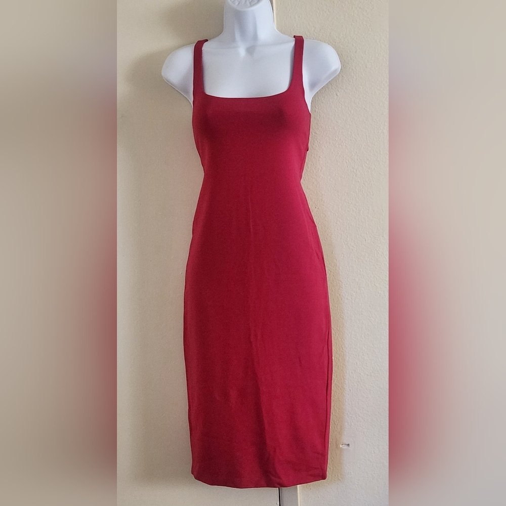 Forever 21 Sleeveless Red Bodycon Dress